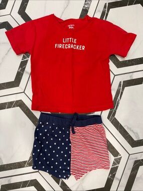 Carters Little Firecracker Outfit